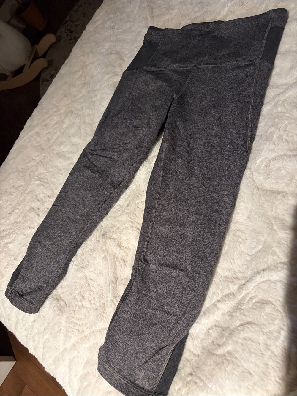 Kids Gray Athletic Leggings - Comfortable Everyday Bottoms